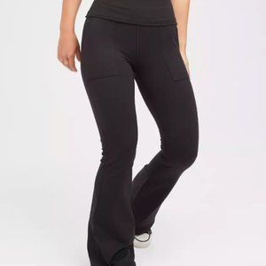 OFFLINE By Aerie The Hugger High Waisted Foldover Flare Legging